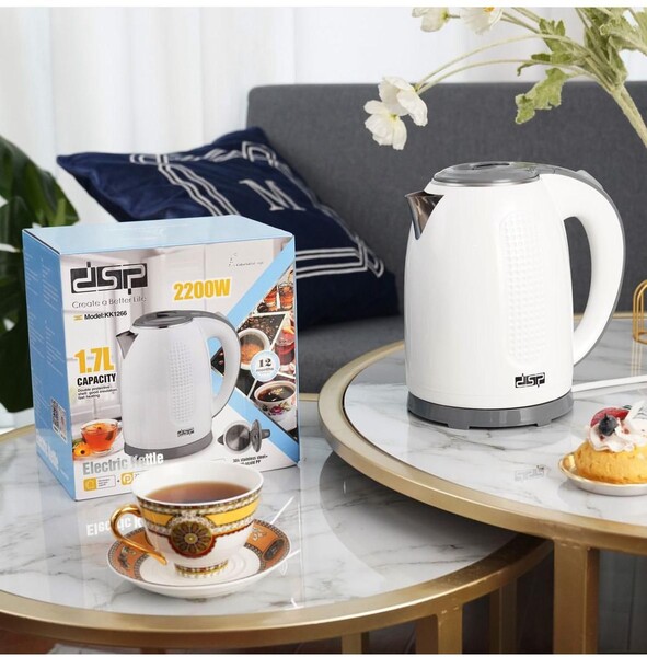 White Electric kettle 